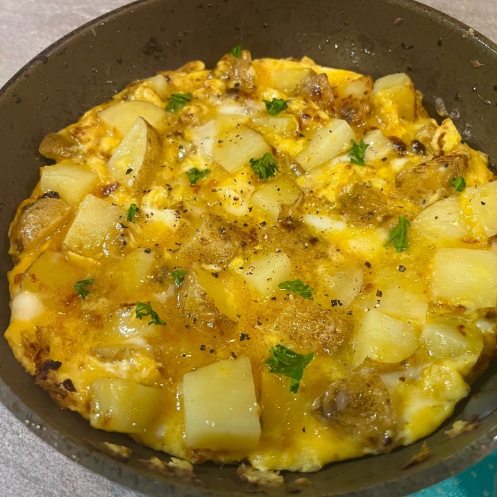 本場スペインの味を再現!スパニッシュオムレツ